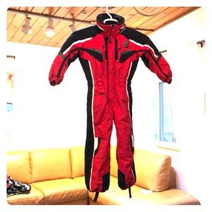 Spyder kids ski suit sz 5